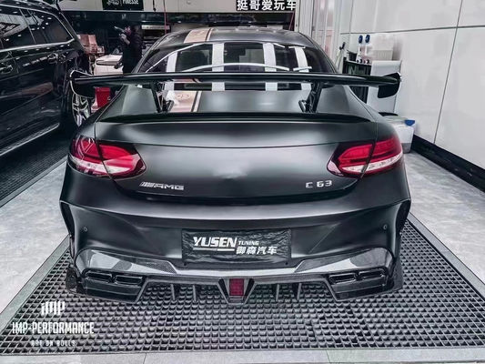 メルセデス C63 C63S カッペ ボディキット C63 C63S カッペ アップグレードされたIMPスタイル フロントとリア バンパースポイラー ボディキット