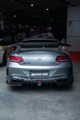 メルセデス C63 C63S カッペ ボディキット C63 C63S カッペ アップグレードされたIMPスタイル フロントとリア バンパースポイラー ボディキット