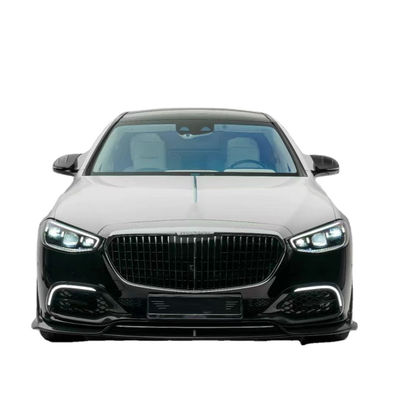 メルセデスSクラスW223 メイバッハ カーボンファイバーボディキット W223 メイバッハ アップグレードされたMSYスタイル フロントショベルディフューザースポイラー