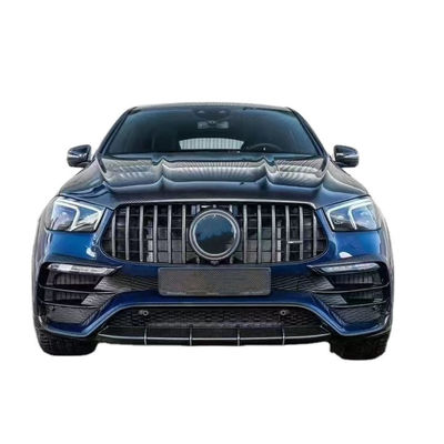 メルセデス・ベンツ GLE COUPE カーボンファイバーボディキット GLE COUPE アップグレード トップスタイル カーボンファイバー フロント リップディフューザー ワイドボディキット