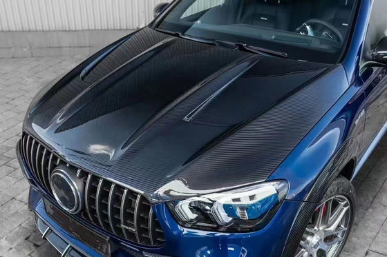 メルセデス・ベンツ GLE COUPE カーボンファイバーボディキット GLE COUPE アップグレード トップスタイル カーボンファイバー フロント リップディフューザー ワイドボディキット