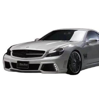 メルセデス SL R230 ワイドボディキット SL R230 アップグレードされたWDスタイル フロントとリア バンパースポイラー ワイドボディキット