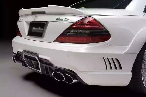 メルセデス SL R230 ワイドボディキット SL R230 アップグレードされたWDスタイル フロントとリア バンパースポイラー ワイドボディキット