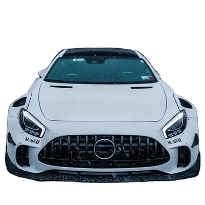 メルセデス AMG GT カーボンファイバー ワイドボディキット AMG GT 改良 CBE スタイル フロント リップ ディフューザー スポイラー ワイドボディキット