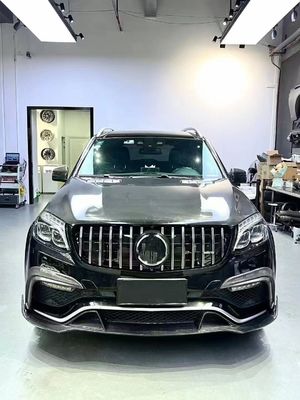 X166 メルセデス ワイドボディキット GLS450 GLS63 2015 フロントリップスポイラー ワイドボディキット