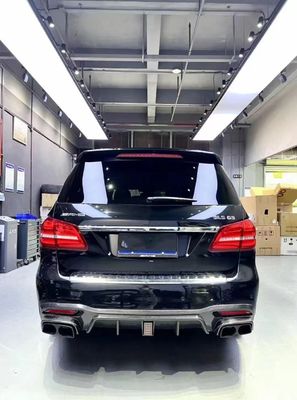 X166 メルセデス ワイドボディキット GLS450 GLS63 2015 フロントリップスポイラー ワイドボディキット