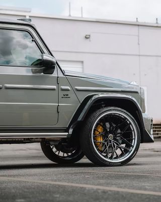 G500 G63 メルセデス スプリンター ボディキット VOS スタイル ダイ フロント リップ スポイラー ホイールアーチ