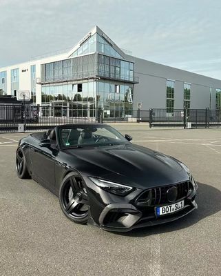 SL63 メルセデス・ベンツ SL ボディキット 2015 - 2016 BSスタイル フードスポイラー フロントリップディフューザー